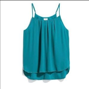 Pixley Teal Studded Top